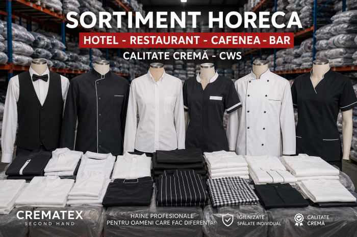 Haine profesionale HORECA CWS second-hand