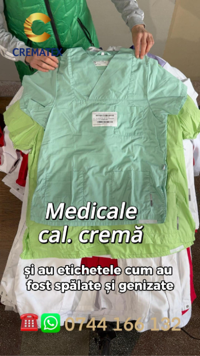Haine medicale CWS second-hand, calitatea Cremă