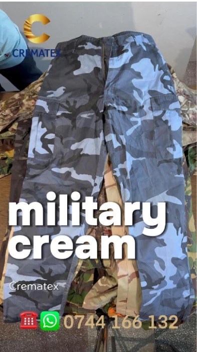Mix second-hand de haine militare și camuflaj